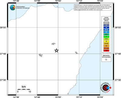 Mappa MCS - territori località