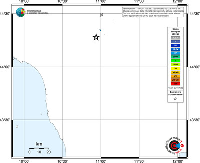 Mappa EMS - territori località