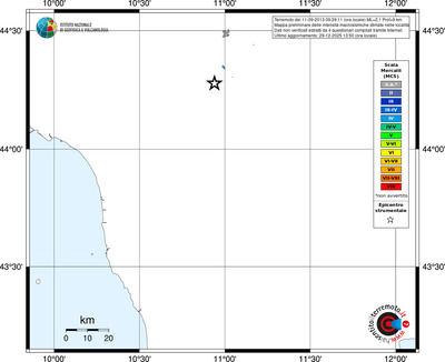 Mappa MCS - territori località