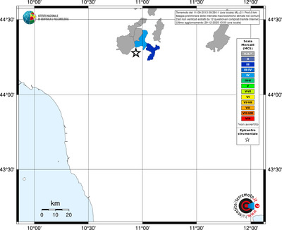 Mappa MCS - territori comuni