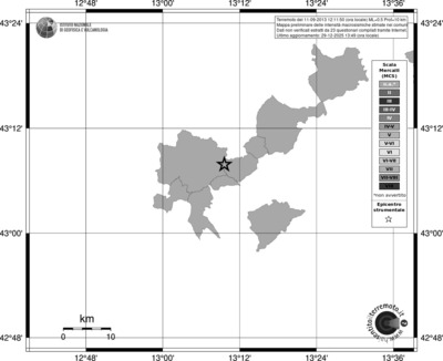 Mappa MCS - territori comuni