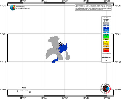 Mappa MCS - territori comuni