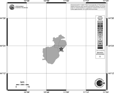 Mappa MCS - territori comuni