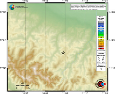 Mappa EMS - località