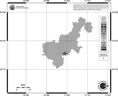 Mappa MCS - territori comuni