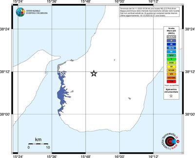 Mappa MCS - territori località