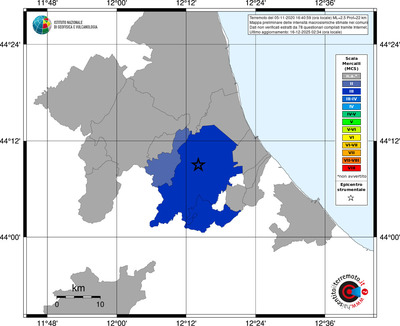 Mappa MCS - territori comuni