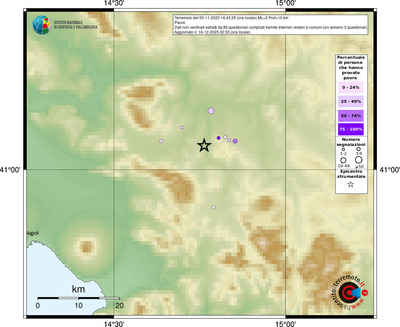 Mappa comuni con almeno 3 questionari