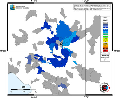 Mappa MCS - territori comuni