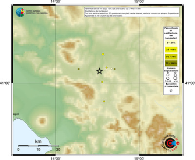 Mappa comuni con almeno 3 questionari
