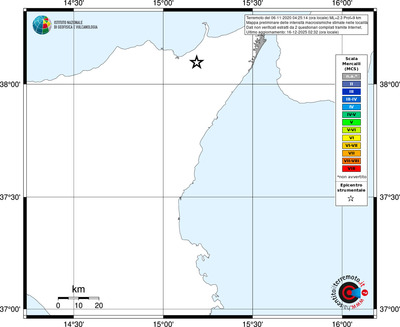Mappa MCS - territori località