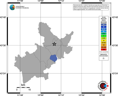 Mappa MCS - territori comuni