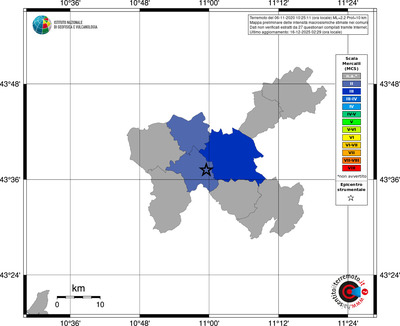 Mappa MCS - territori comuni