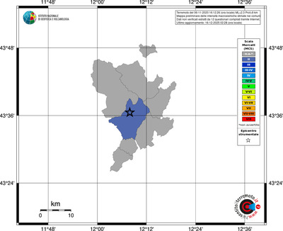 Mappa MCS - territori comuni