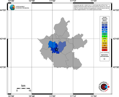 Mappa MCS - territori comuni
