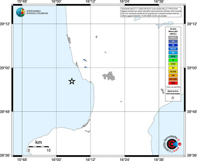 Mappa MCS - territori località