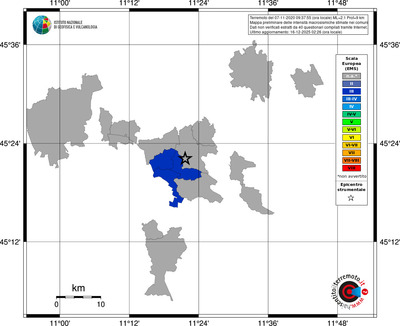 Mappa EMS - territori comuni