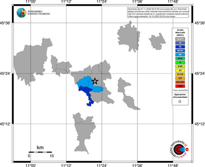 Mappa MCS - territori comuni