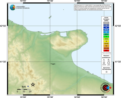 Mappa EMS - località