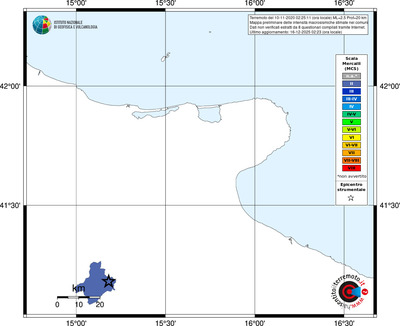 Mappa MCS - territori comuni