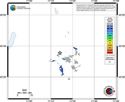 Mappa MCS - territori località