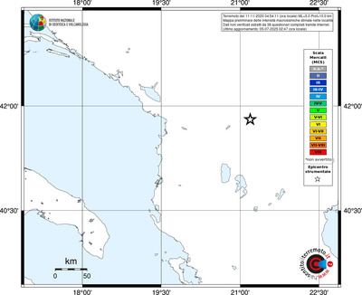 Mappa MCS - territori delle località