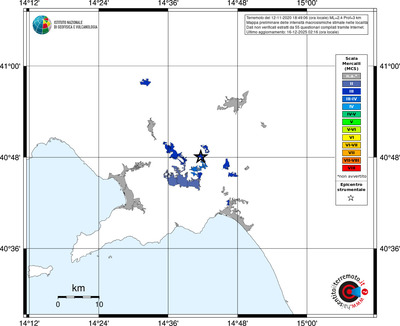 Mappa MCS - territori località