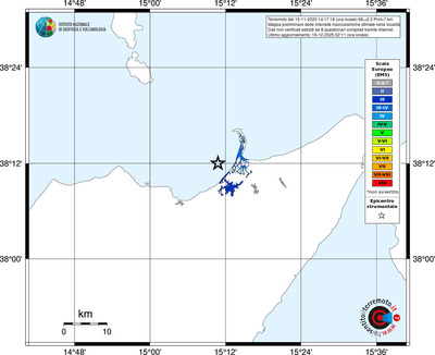 Mappa EMS - territori località