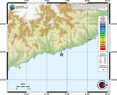 Mappa EMS - località