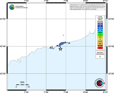 Mappa MCS - territori località