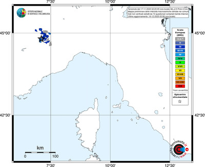 Mappa EMS - territori comuni