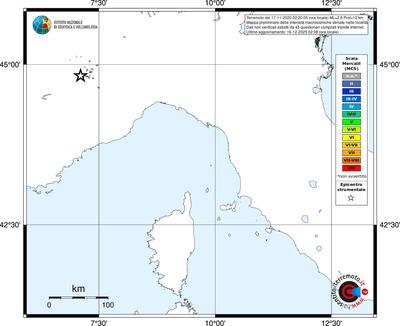 Mappa MCS - territori località