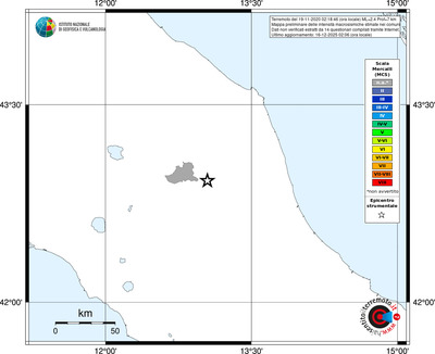 Mappa MCS - territori comuni