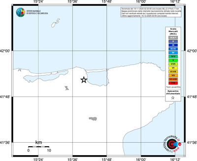 Mappa MCS - territori località