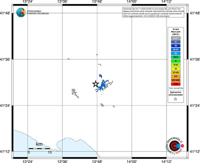 Mappa MCS - territori località