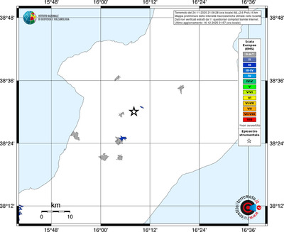 Mappa EMS - territori località