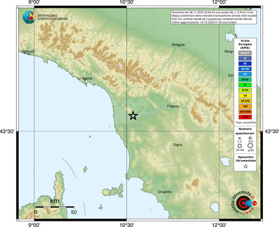 Mappa EMS - località