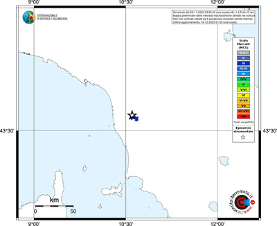 Mappa MCS - territori comuni