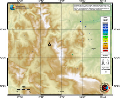 Mappa MCS - località