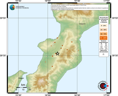 Mappa comuni con almeno 3 questionari