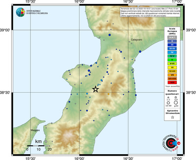 Mappa EMS - località
