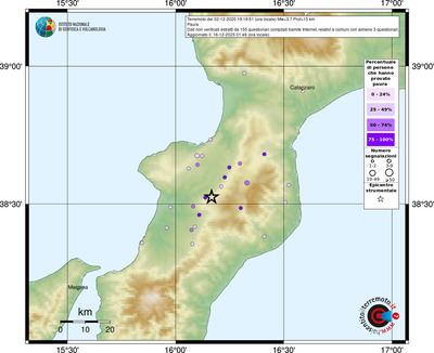 Mappa comuni con almeno 3 questionari