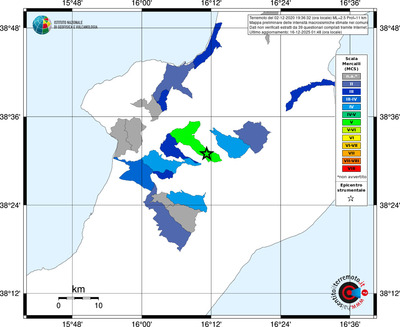 Mappa MCS - territori comuni