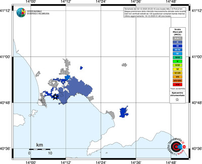 Mappa MCS - territori località