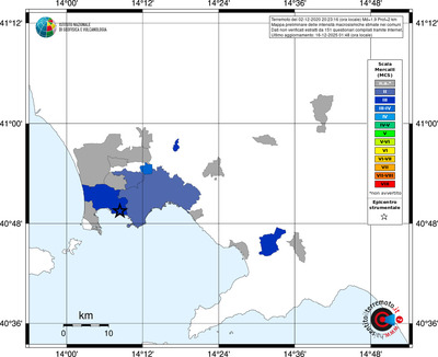 Mappa MCS - territori comuni