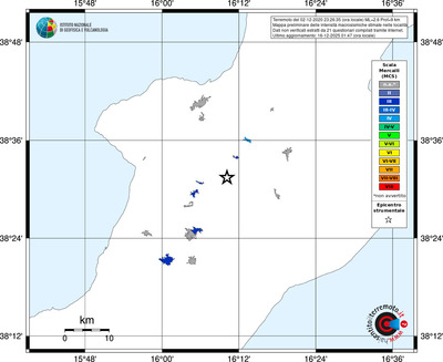 Mappa MCS - territori località