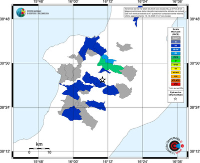 Mappa MCS - territori comuni