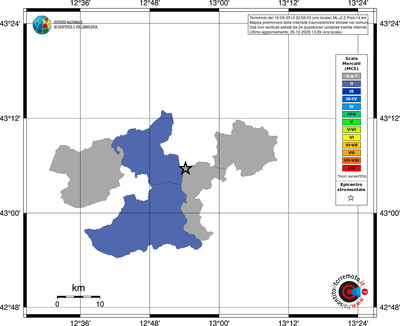 Mappa MCS - territori comuni