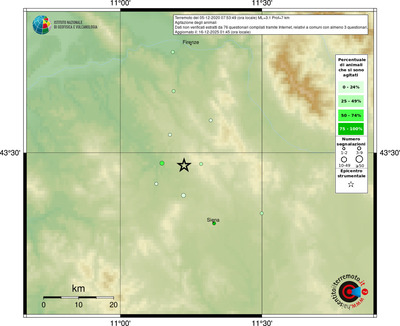 Mappa comuni con almeno 3 questionari