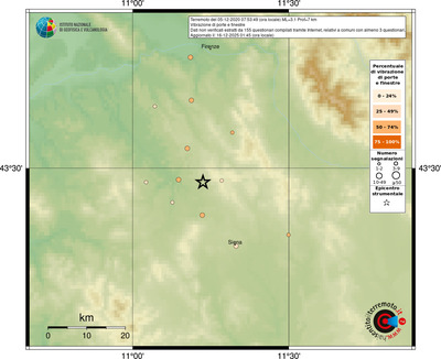 Mappa comuni con almeno 3 questionari